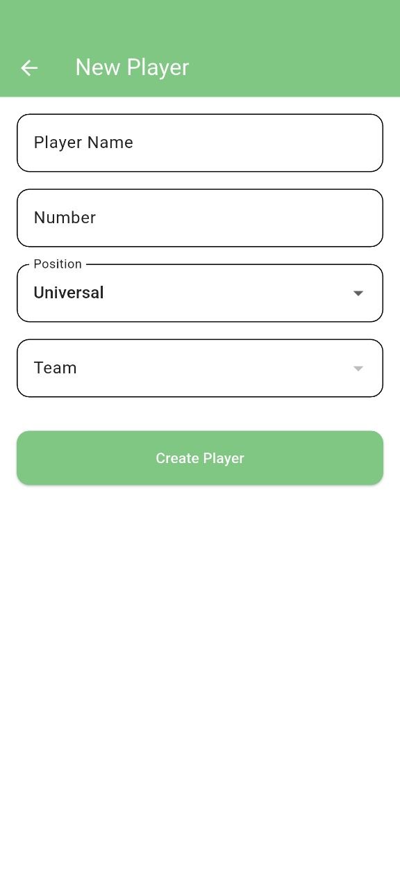 Beach Football new match screen